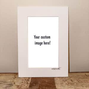custom order mini print
